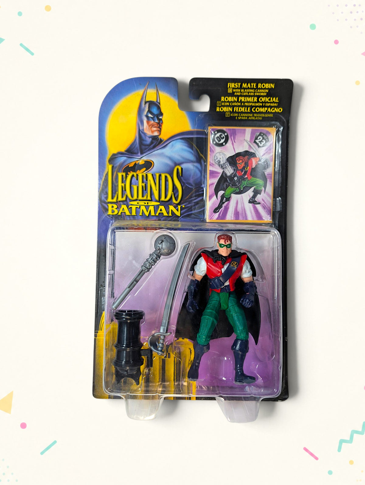 Vintage 1998 Legends of Batman First Mate Robin Action Figure – Kenner – Original Packaging