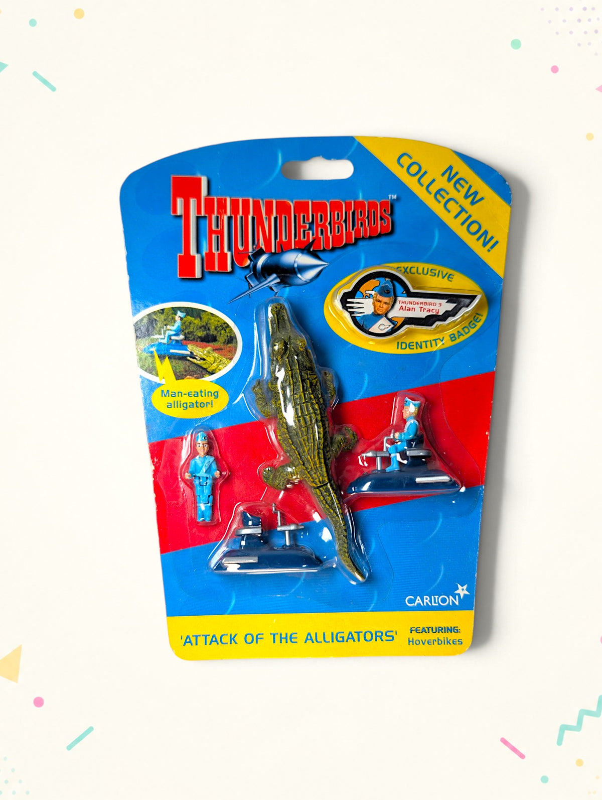 Thunderbirds Attack of the Alligators Mini Playset (1999) – Vivid Imaginations – Vintage Sealed Toy