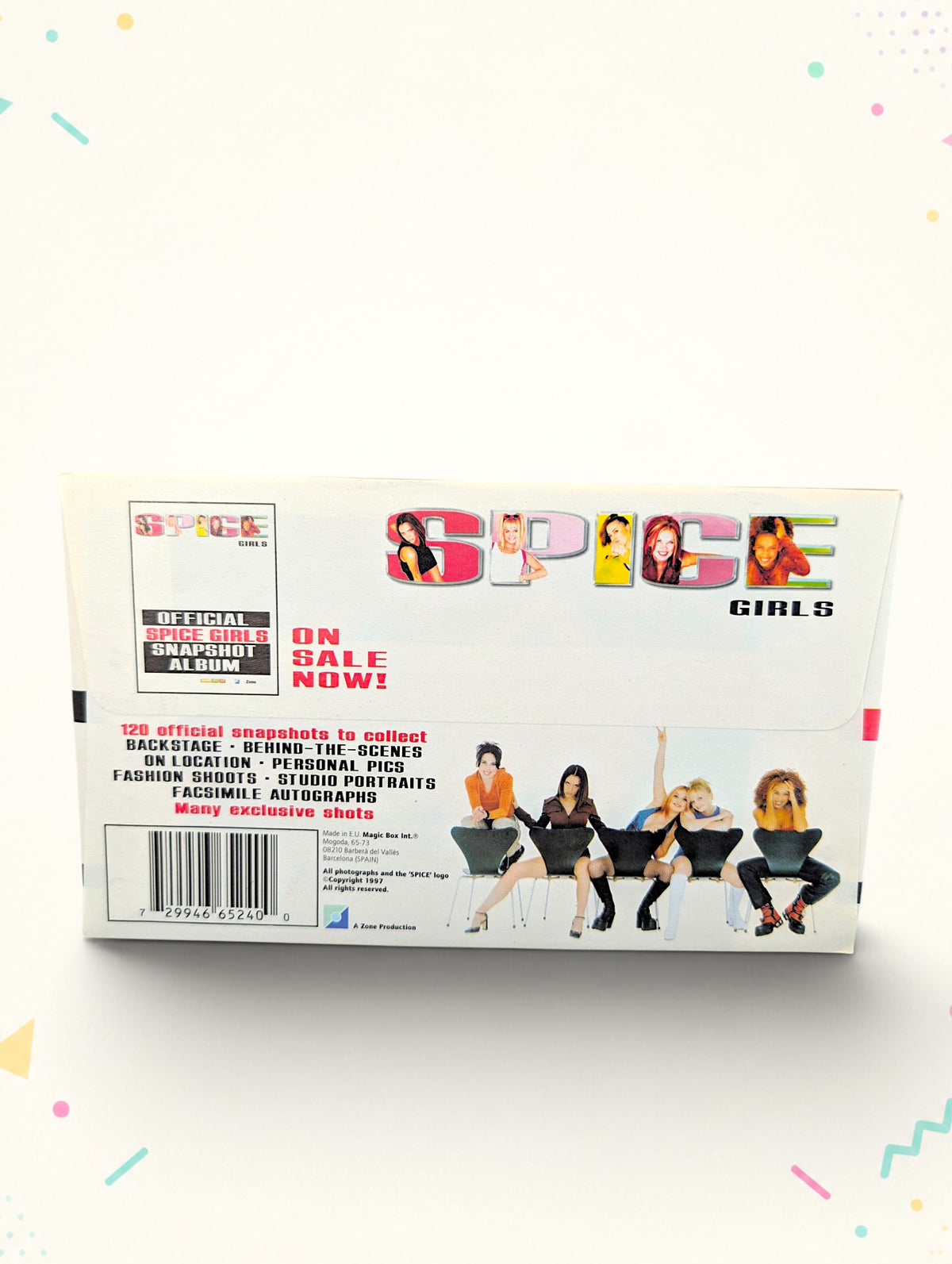 Spice Girls Official Snapshots Series 1 Sealed Collectors Photo Pack (1997)