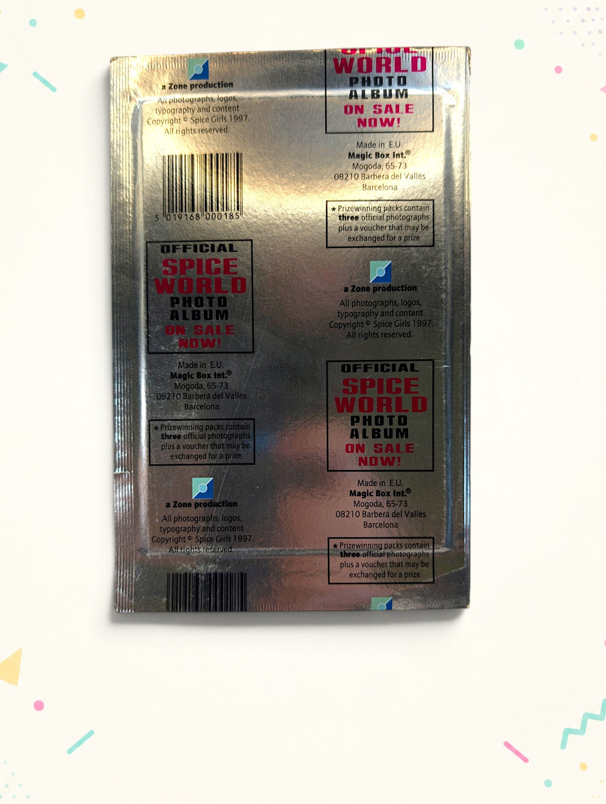 Spice Girls Official Spice World Photographs Sealed Collectors Pack (1997)