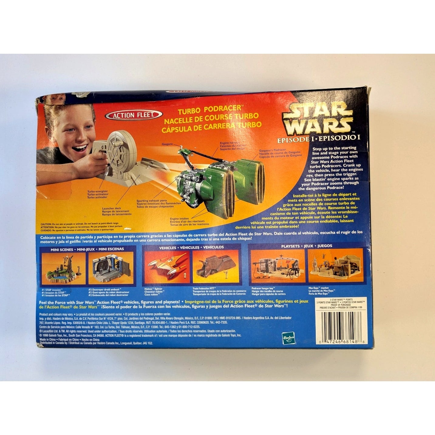 Star Wars Episode I Turbo Gasgano's Podracer Set (1999) – Micro Machines