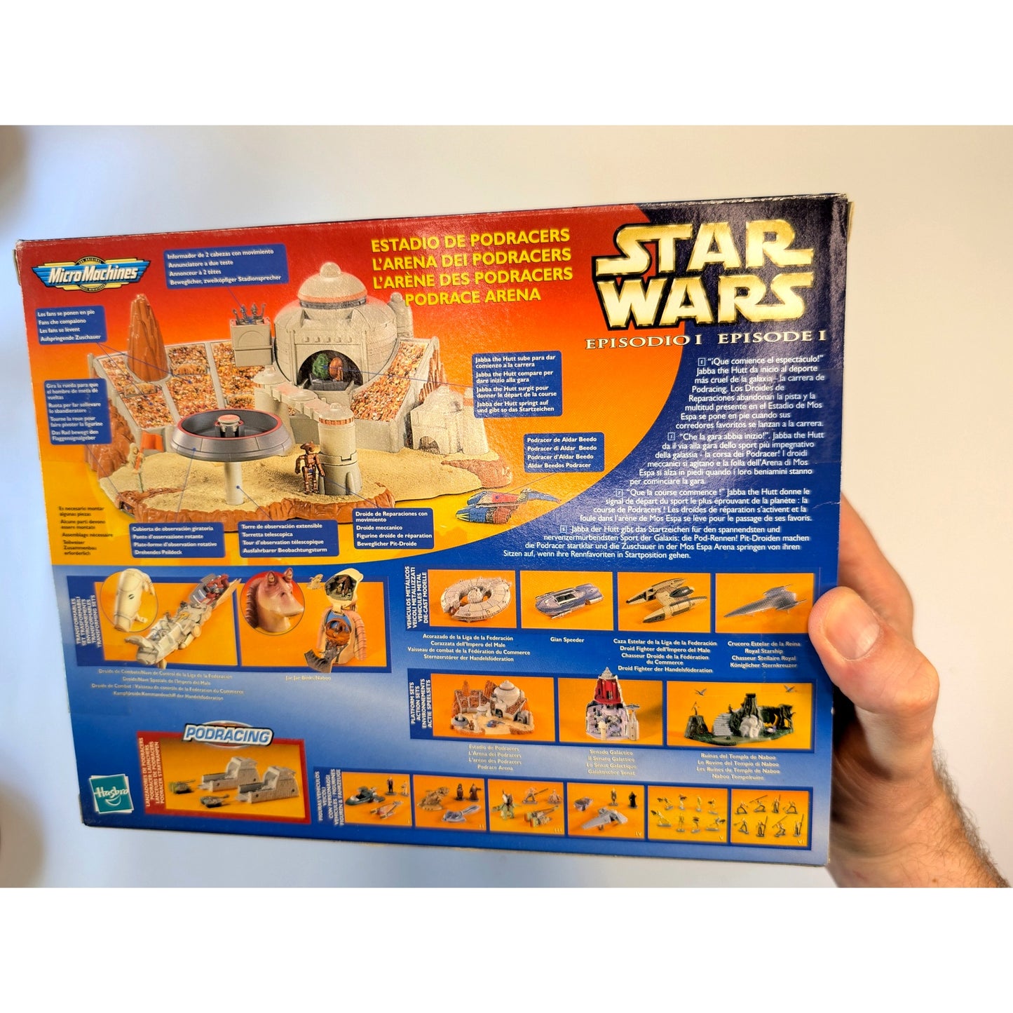 Star Wars Episode I Podrace Arena Playset (1999) – Micro Machines Action Fleet