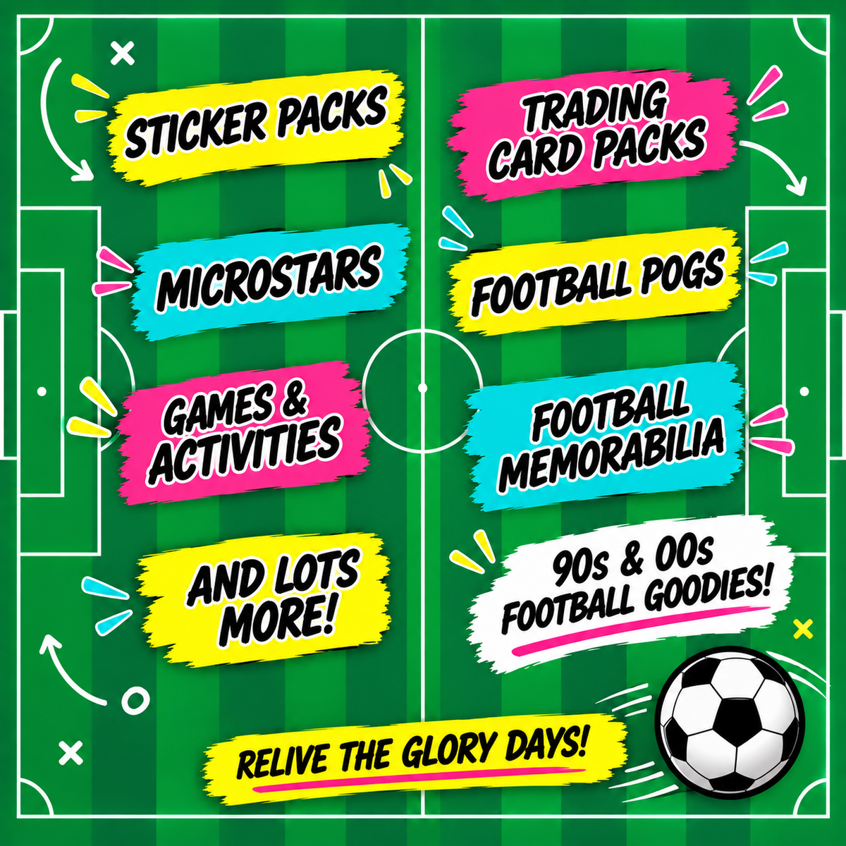 Football Mystery Bag (90s and 00s) - Series 1