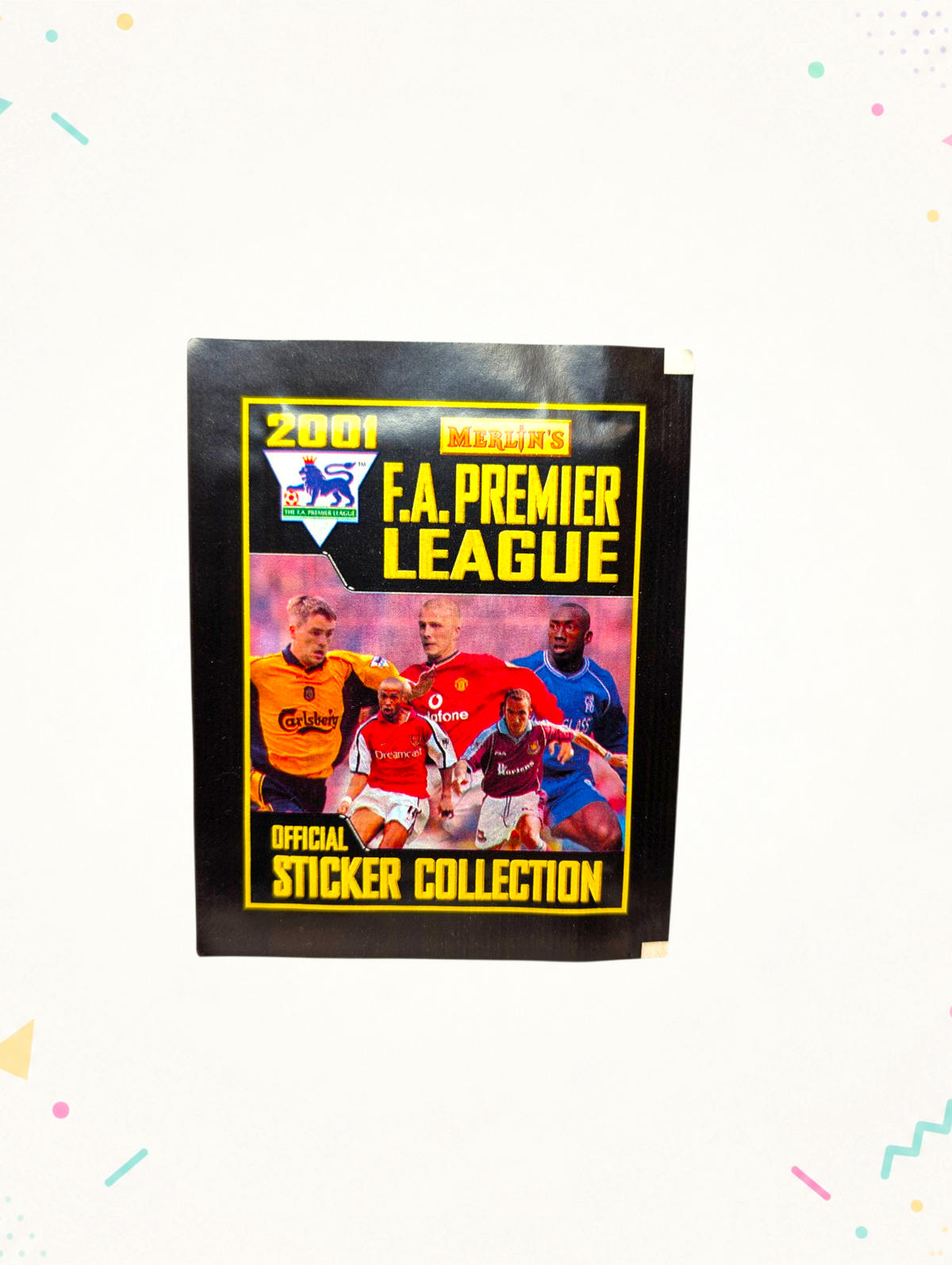 Merlin F.A. Premier League 2001 Official Sticker Collection – Sealed Pack