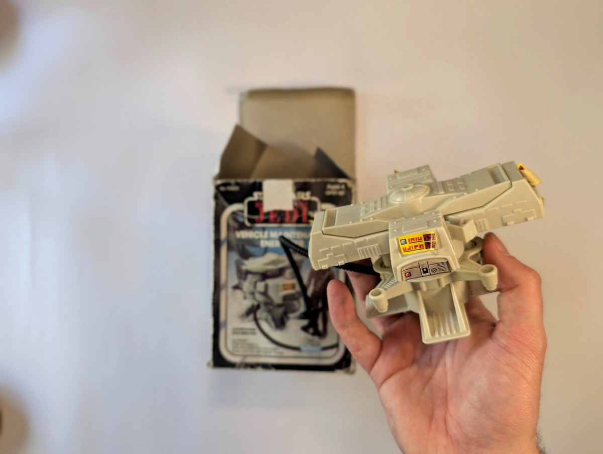 Star Wars ROTJ Vehicle Maintenance Energizer – Kenner Vintage 1980s Playset with Box & Instructions - Incomplete