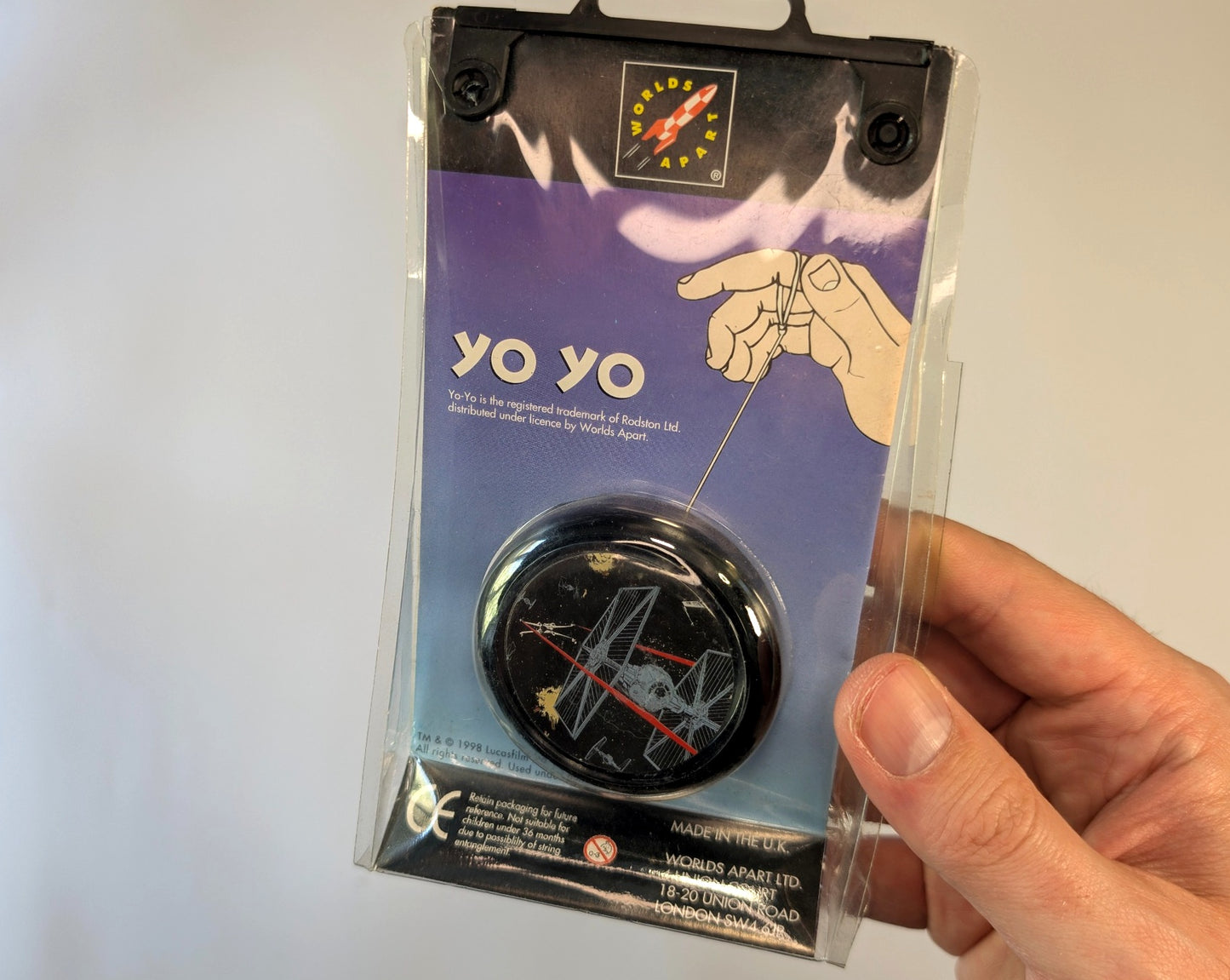 Star Wars Yo-Yo Toy β Worlds Apart β Original Packaging β Vintage Style Collectible