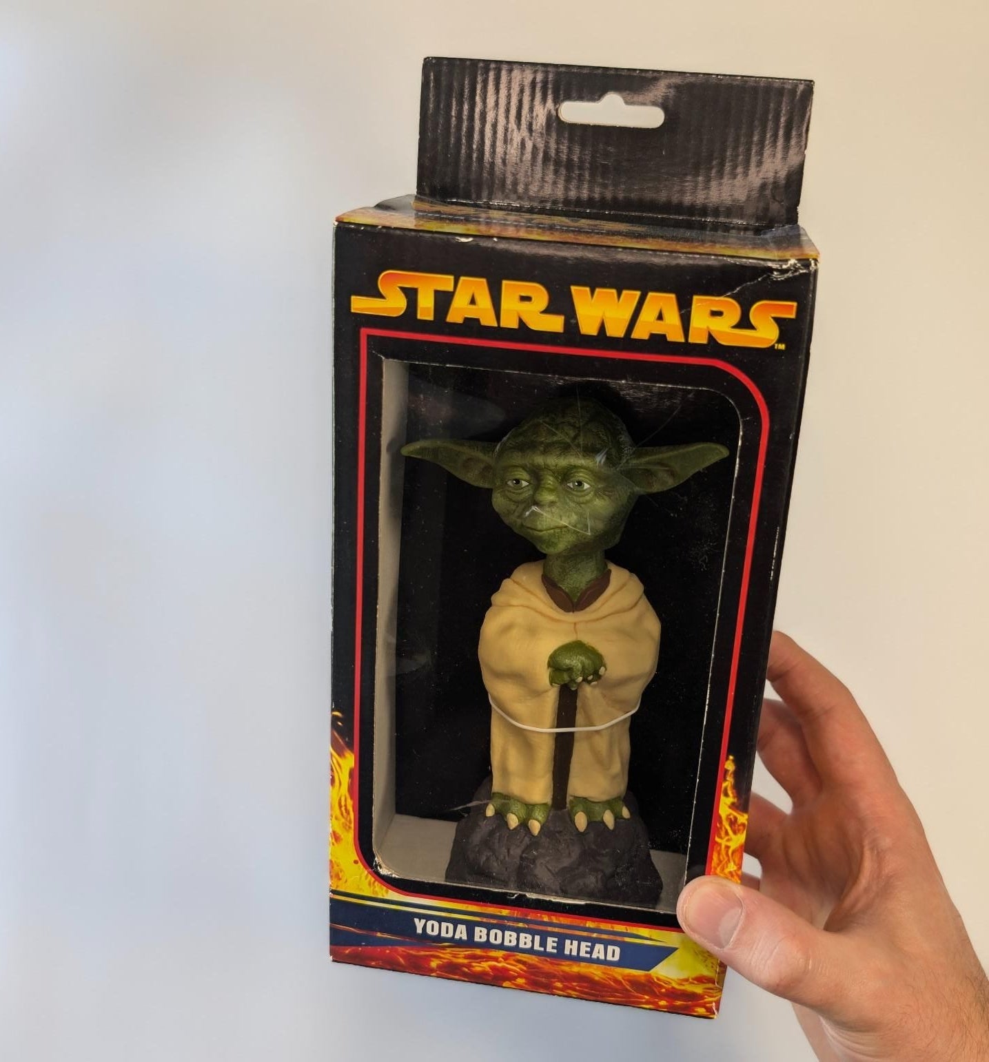 Star Wars Yoda Bobble Head Figure – Lucasfilm / Star Wars Collectible in Original Box