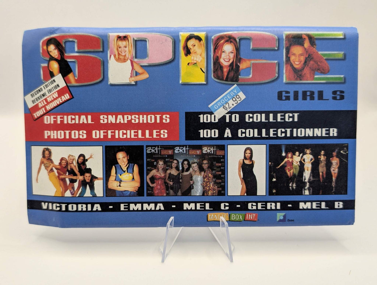 Spice Girls Official Snapshots Collection Pack (2nd Edition) 1997 – Vintage Collectible Photo Set Packet