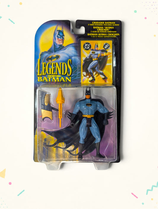 Vintage Legends of Batman Crusader Batman Action Figure – Kenner 1994 – Sealed