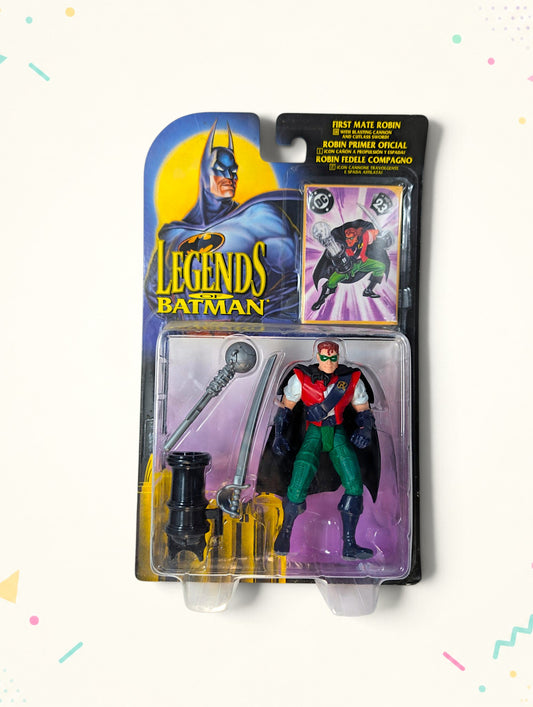 Vintage 1998 Legends of Batman First Mate Robin Action Figure – Kenner – Original Packaging
