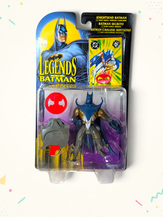 Vintage 1994 Legends of Batman Knightsend Batman Action Figure – Kenner – Sealed Original Packaging