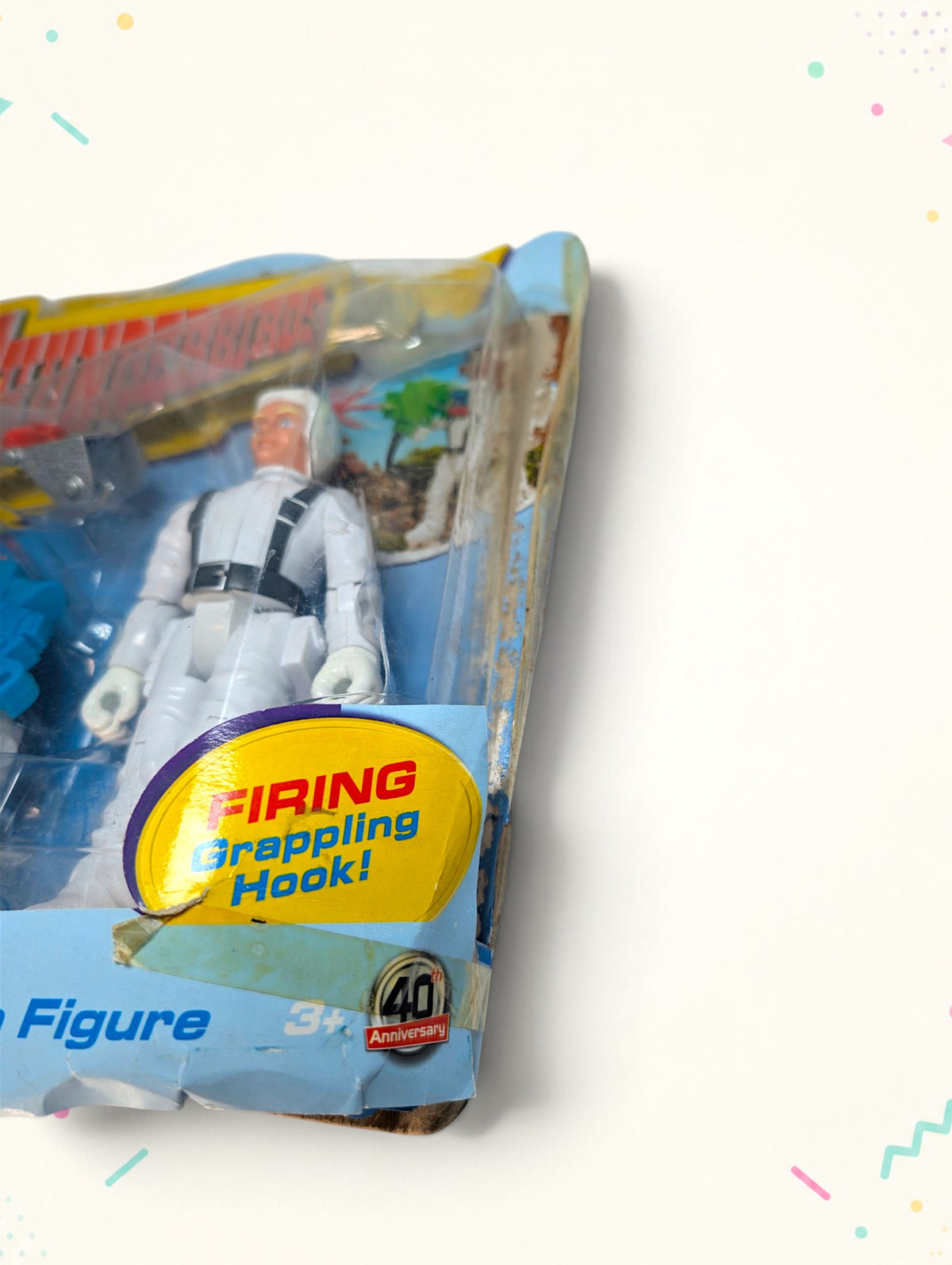 Thunderbirds Alan Tracy Action Figure with Firing Grappling Hook (2004) – Vivid Imaginations – Original Packaging