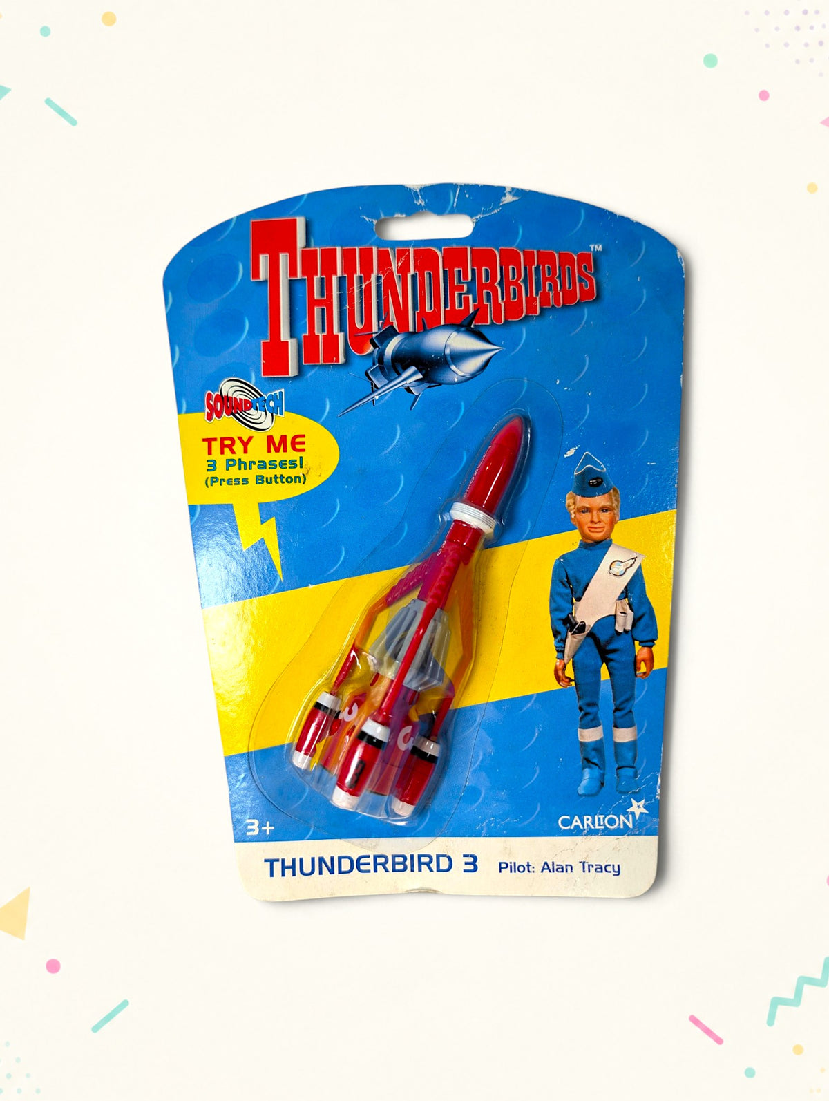 Thunderbirds Thunderbird 3 Soundtech Vehicle – Vivid Imaginations (1999) – Vintage Boxed Toy