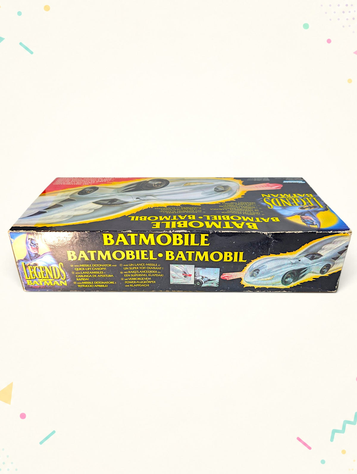 Legends of Batman Batmobile – Kenner (1994) – Vintage DC Comics Vehicle with Original Box