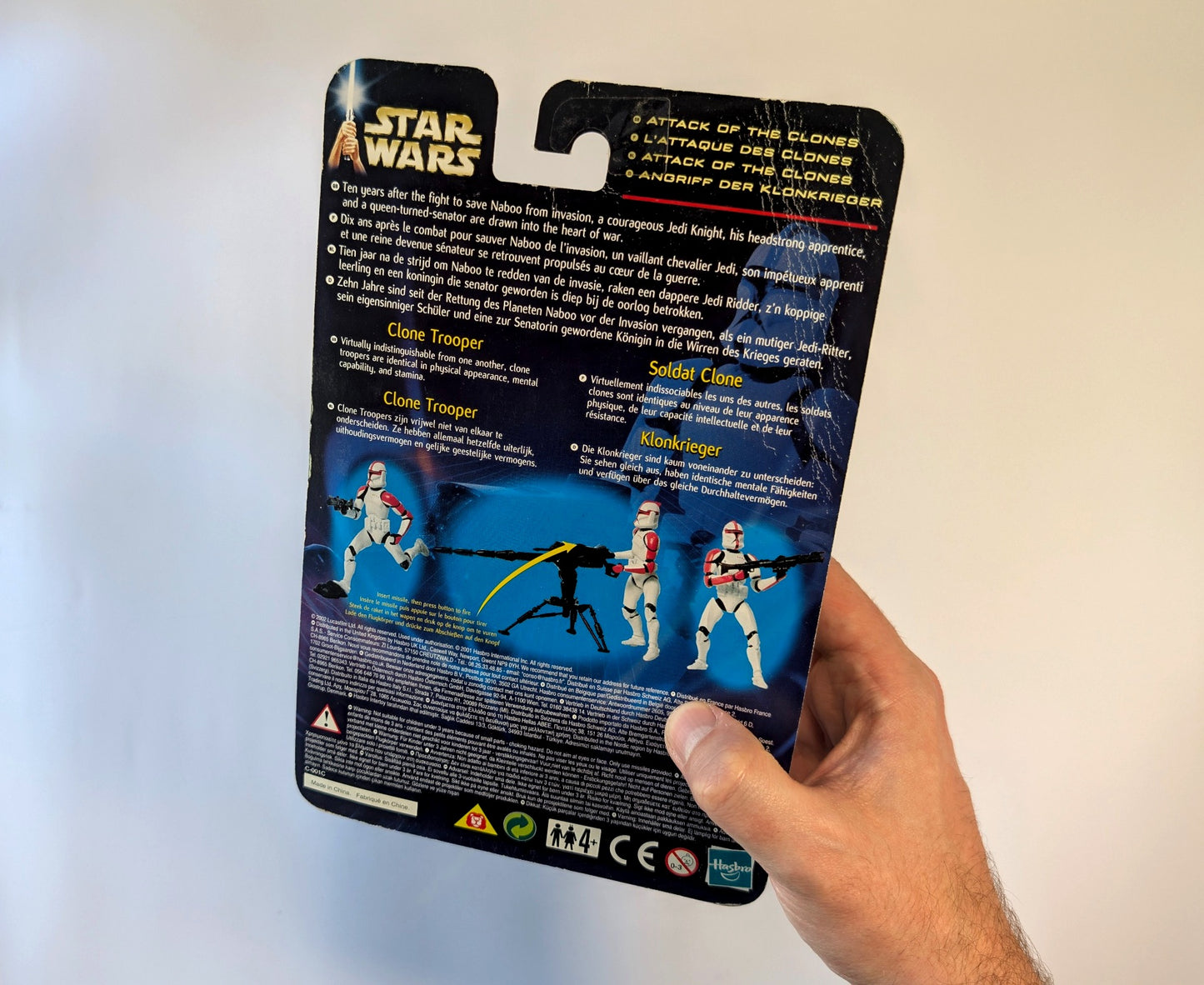 Star Wars Episode II – Clone Trooper Action Figure