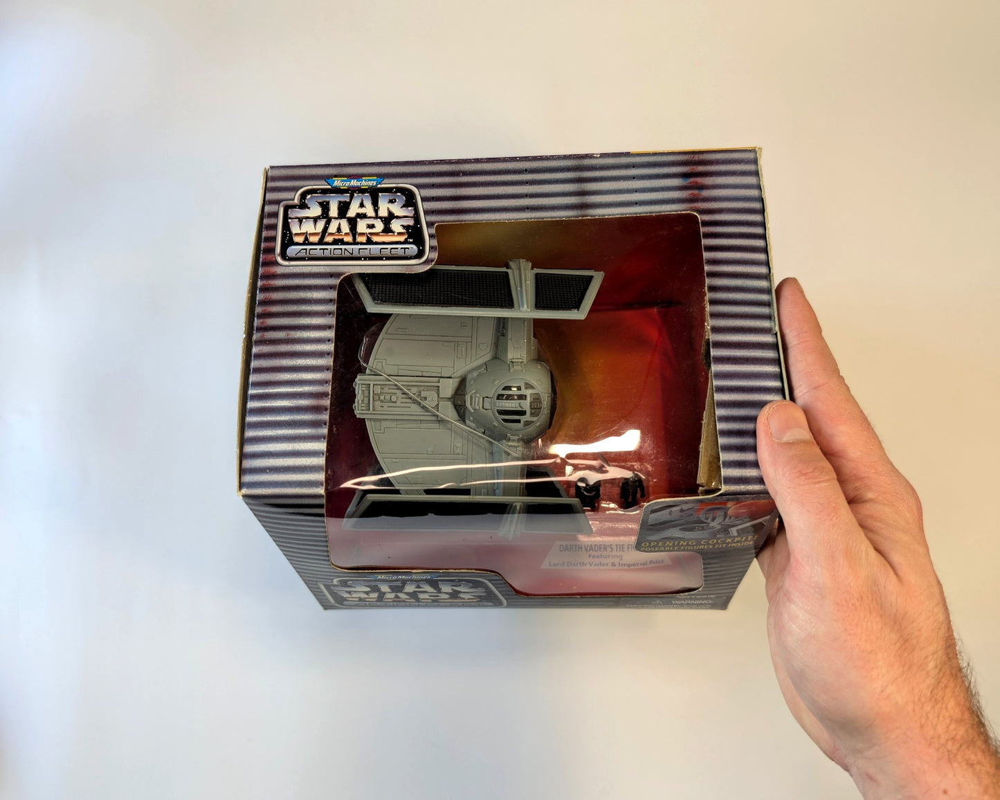 Star Wars Micro Machines Action Fleet Darth Vader’s TIE Fighter Set - Galoob