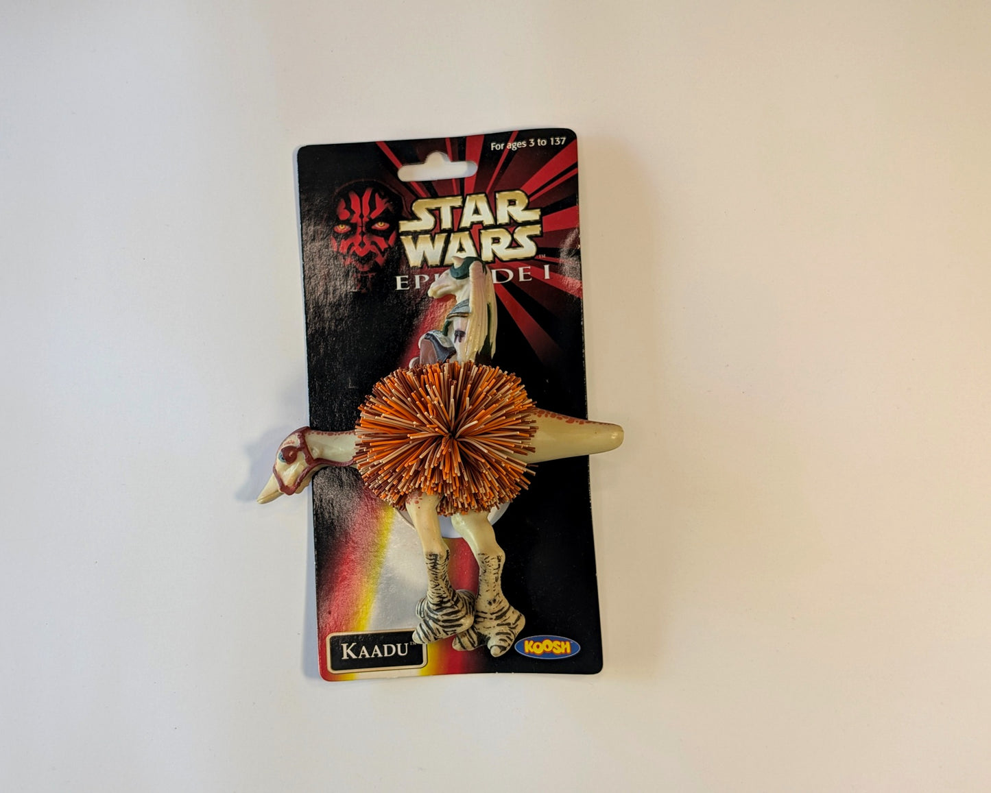 Star Wars Episode I Kaadu Bend-Ems Figure – Koosh Bendable Toy - 1999