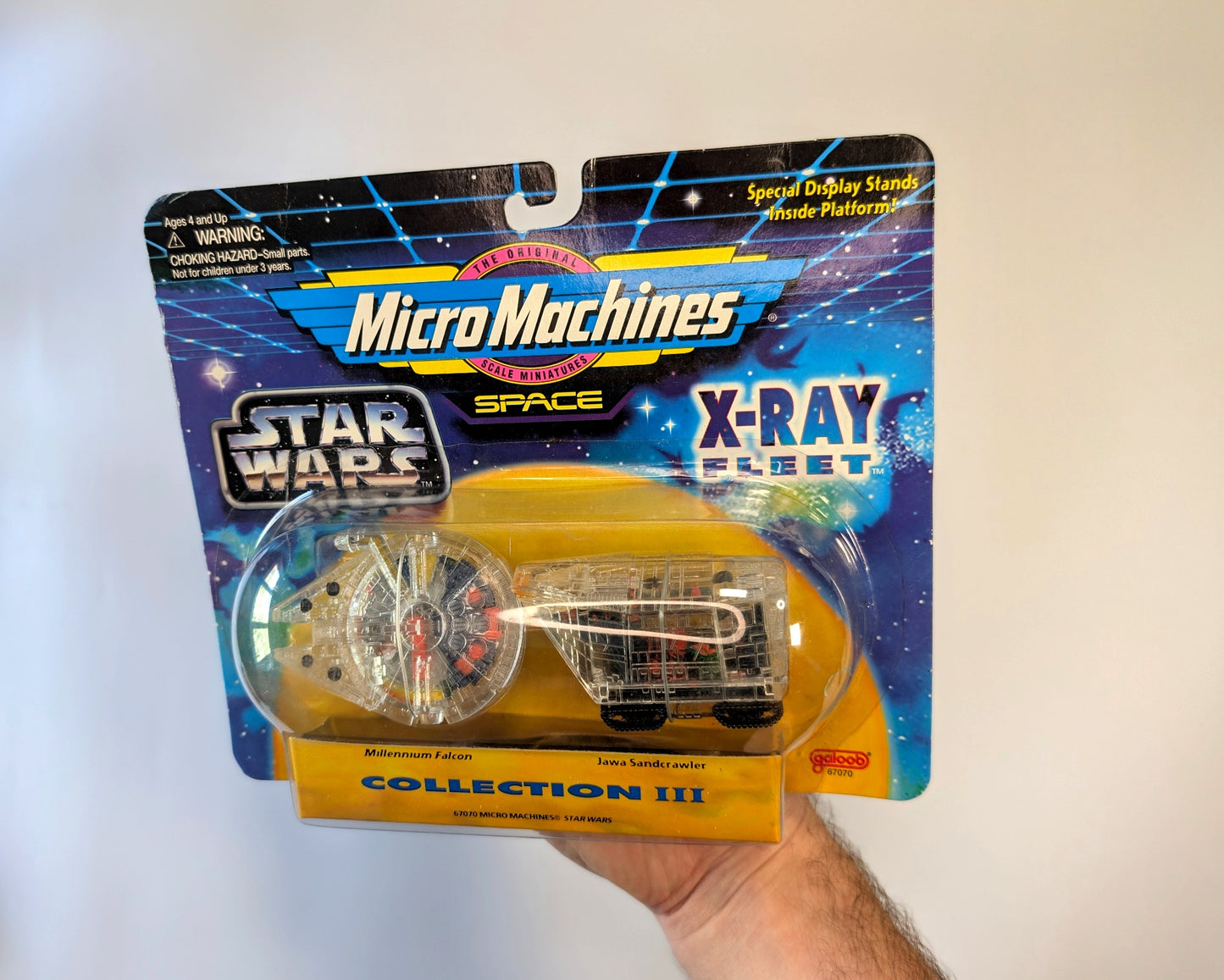 Star Wars Micro Machines X-Ray Fleet Collection III Millennium Falcon Sealed
