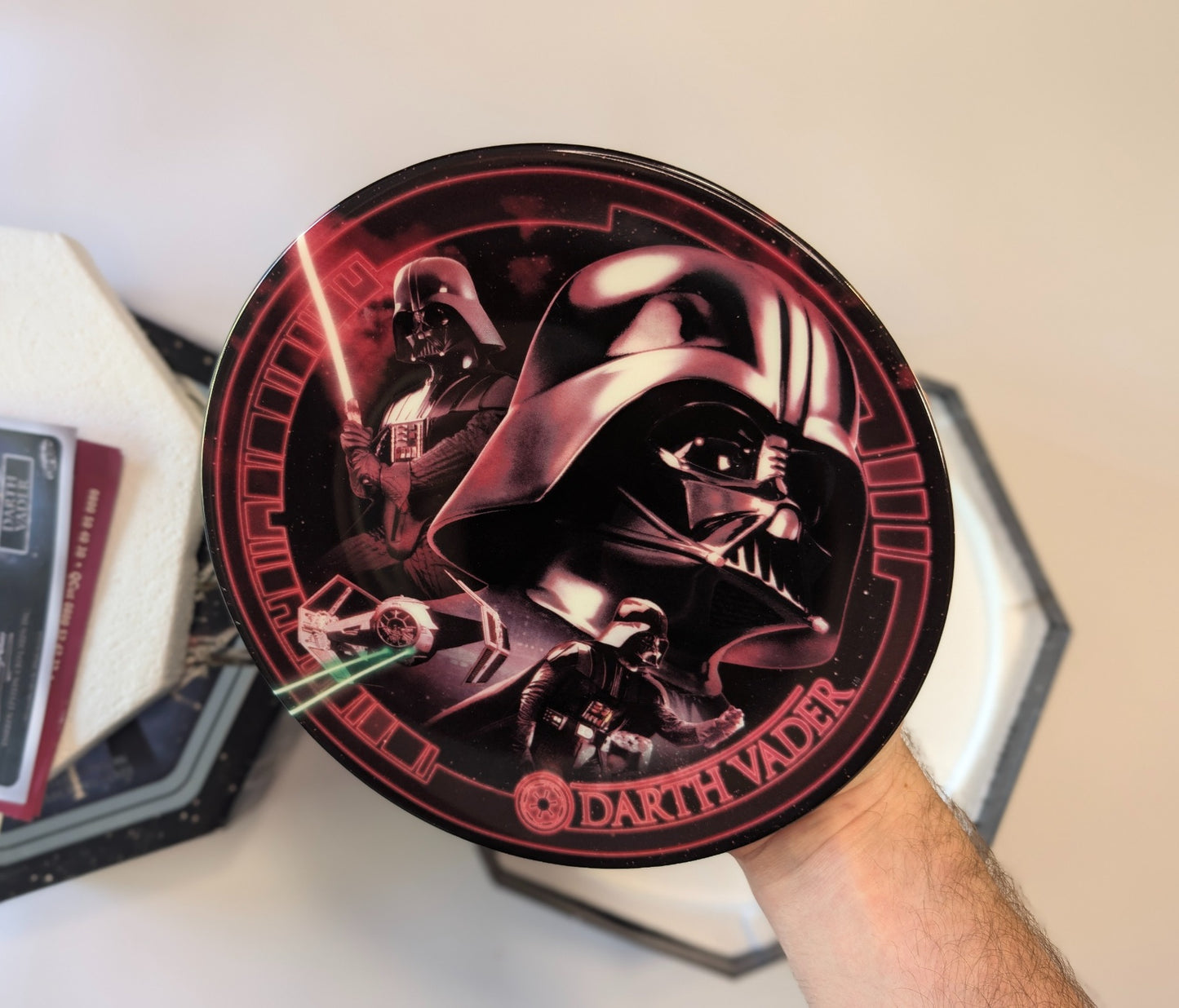 Star Wars Limited Edition Collector Plate – Darth Vader – Bradford Exchange w/ Box & Certificate