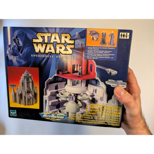 Star Wars Episode I Galactic Senate Playset (1999) – Micro Machines Action Fleet