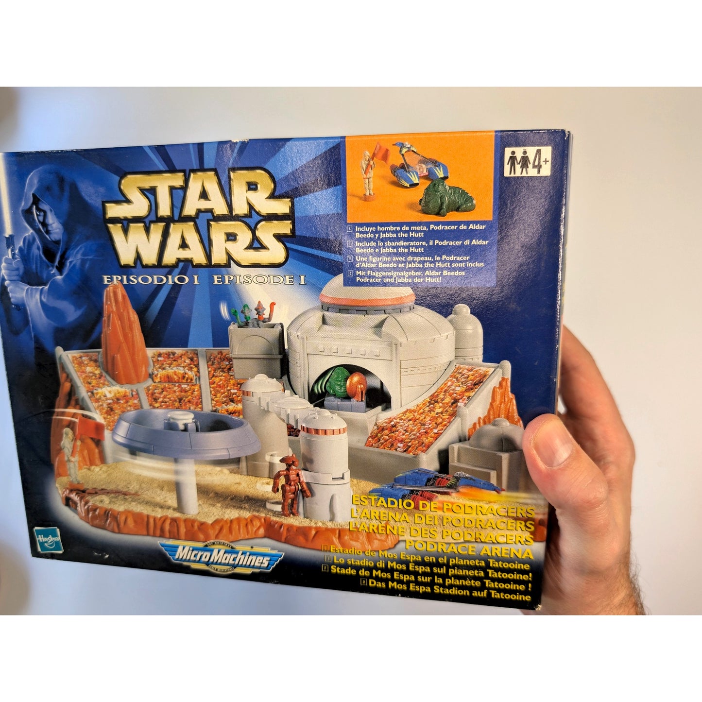 Star Wars Episode I Podrace Arena Playset (1999) – Micro Machines Action Fleet