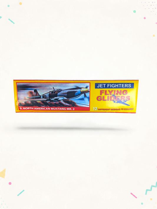 Jet Fighters Flying Glider – Random Design | Retro Foam Plane