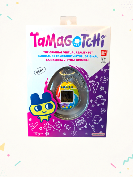 Tamagotchi Original Gen 1 (2022) – Rainbow Shell Virtual Pet – Bandai