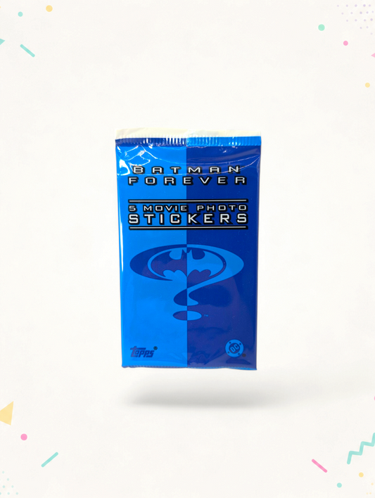 Batman Forever Topps Movie Photo Stickers – Original Sealed 1995 Pack