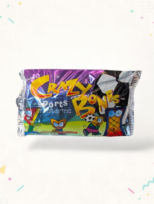 Crazy Bones Sports Original Sealed Pack – Vintage Collectible