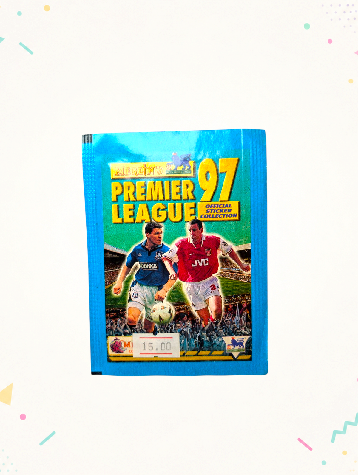 Merlin Premier League 97 Official Sticker Collection – Sealed Pack (1996/97)
