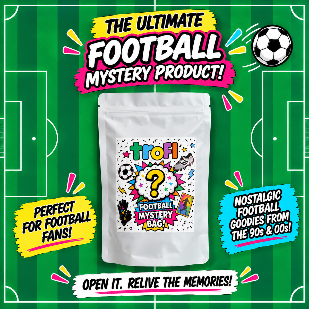 Football Mystery Bag (90s and 00s) - Series 1