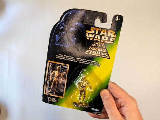Star Wars C-3PO Die-Cast Metal Figure – Kenner – Vintage Collectible