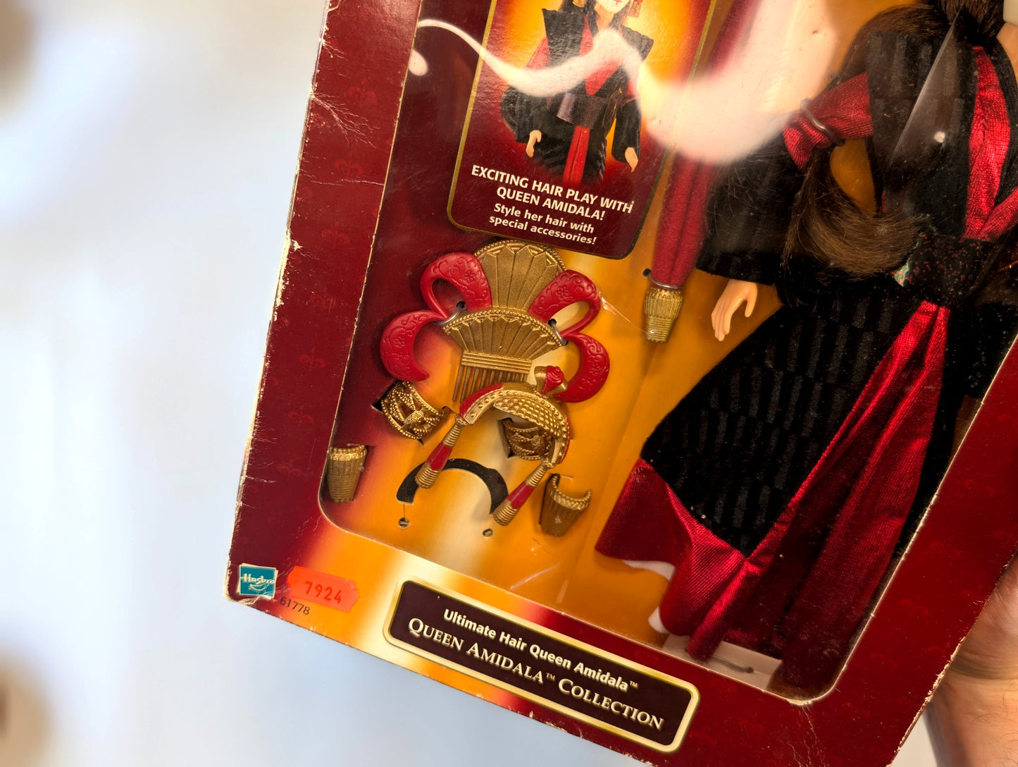 Star Wars Episode I Queen Amidala Doll – Ultimate Hair Collection – Hasbro 1999 Vintage Boxed