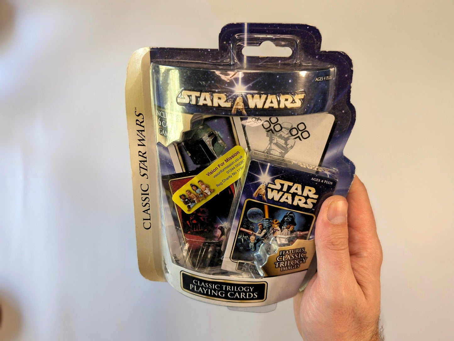 Star Wars Classic Trilogy Playing Cards – Sealed Deck with Game Rules (Official Licensed)