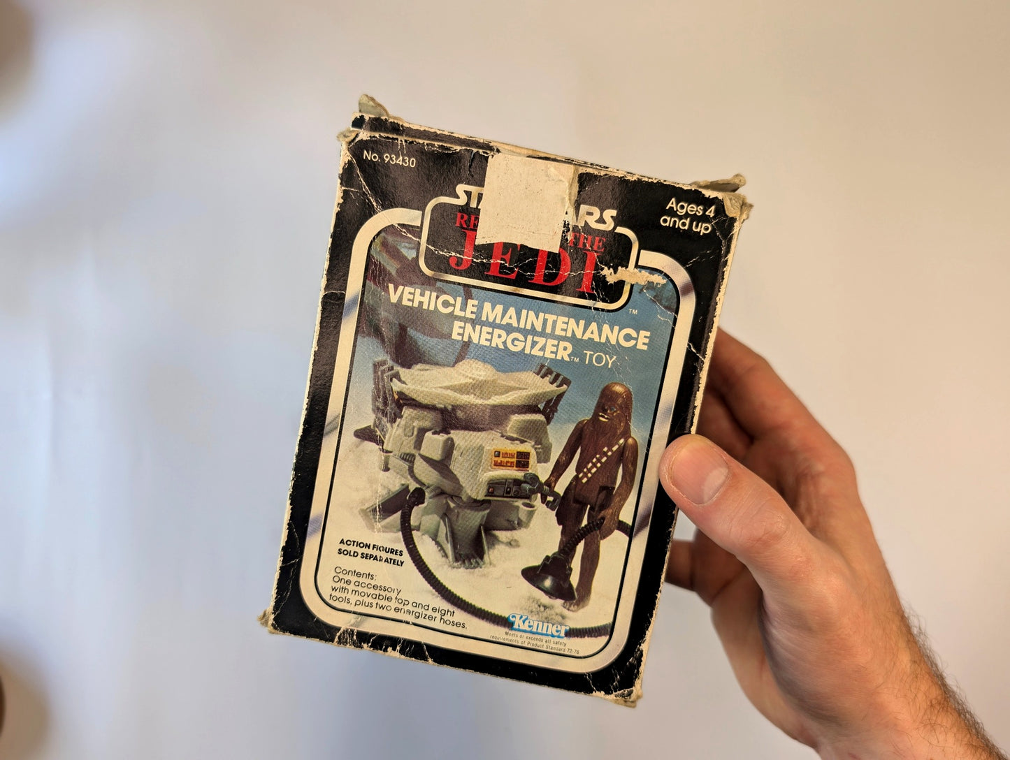 Star Wars ROTJ Vehicle Maintenance Energizer – Kenner Vintage 1980s Playset with Box & Instructions - Incomplete