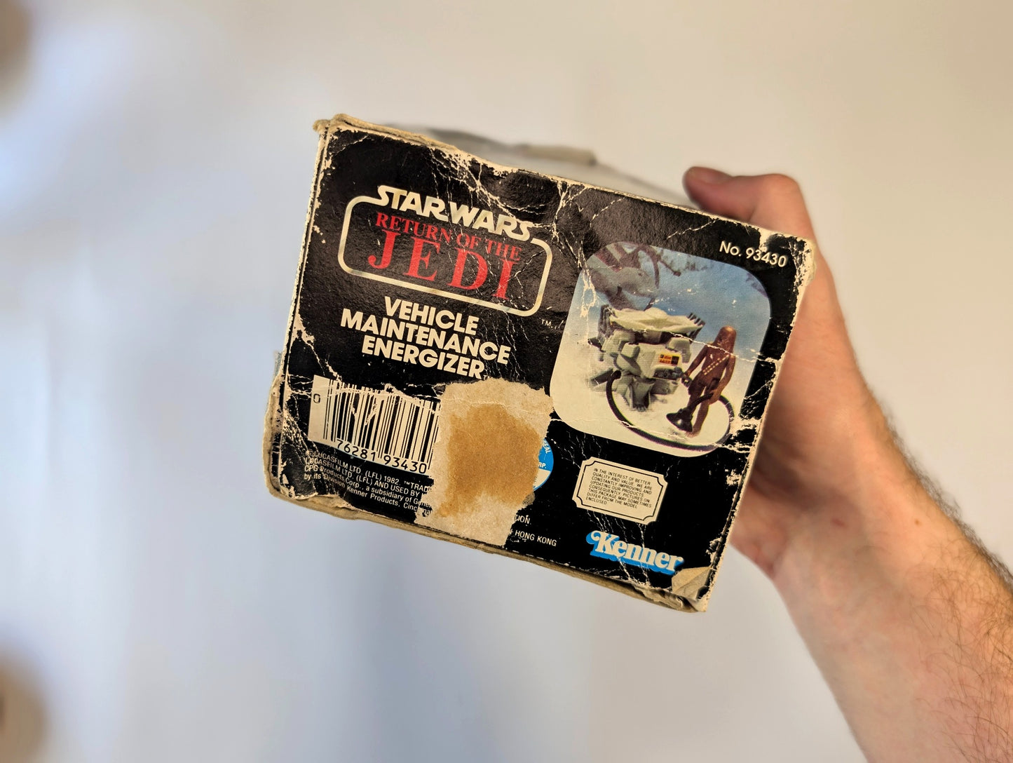 Star Wars ROTJ Vehicle Maintenance Energizer – Kenner Vintage 1980s Playset with Box & Instructions - Incomplete