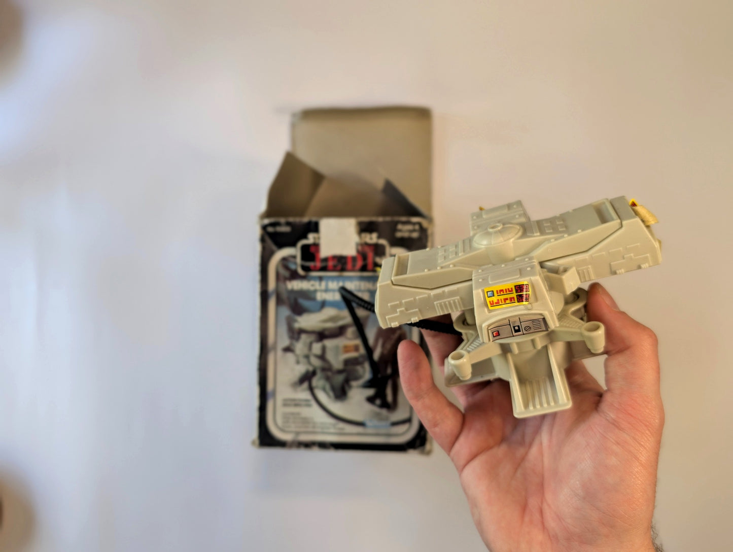 Star Wars ROTJ Vehicle Maintenance Energizer – Kenner Vintage 1980s Playset with Box & Instructions - Incomplete