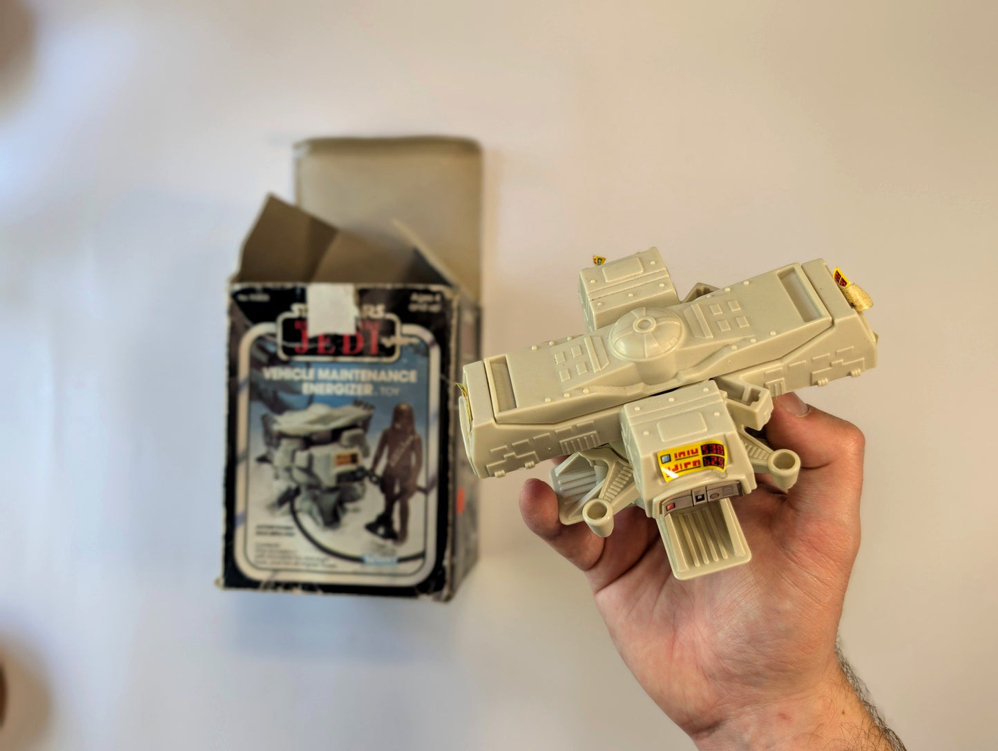 Star Wars ROTJ Vehicle Maintenance Energizer – Kenner Vintage 1980s Playset with Box & Instructions - Incomplete