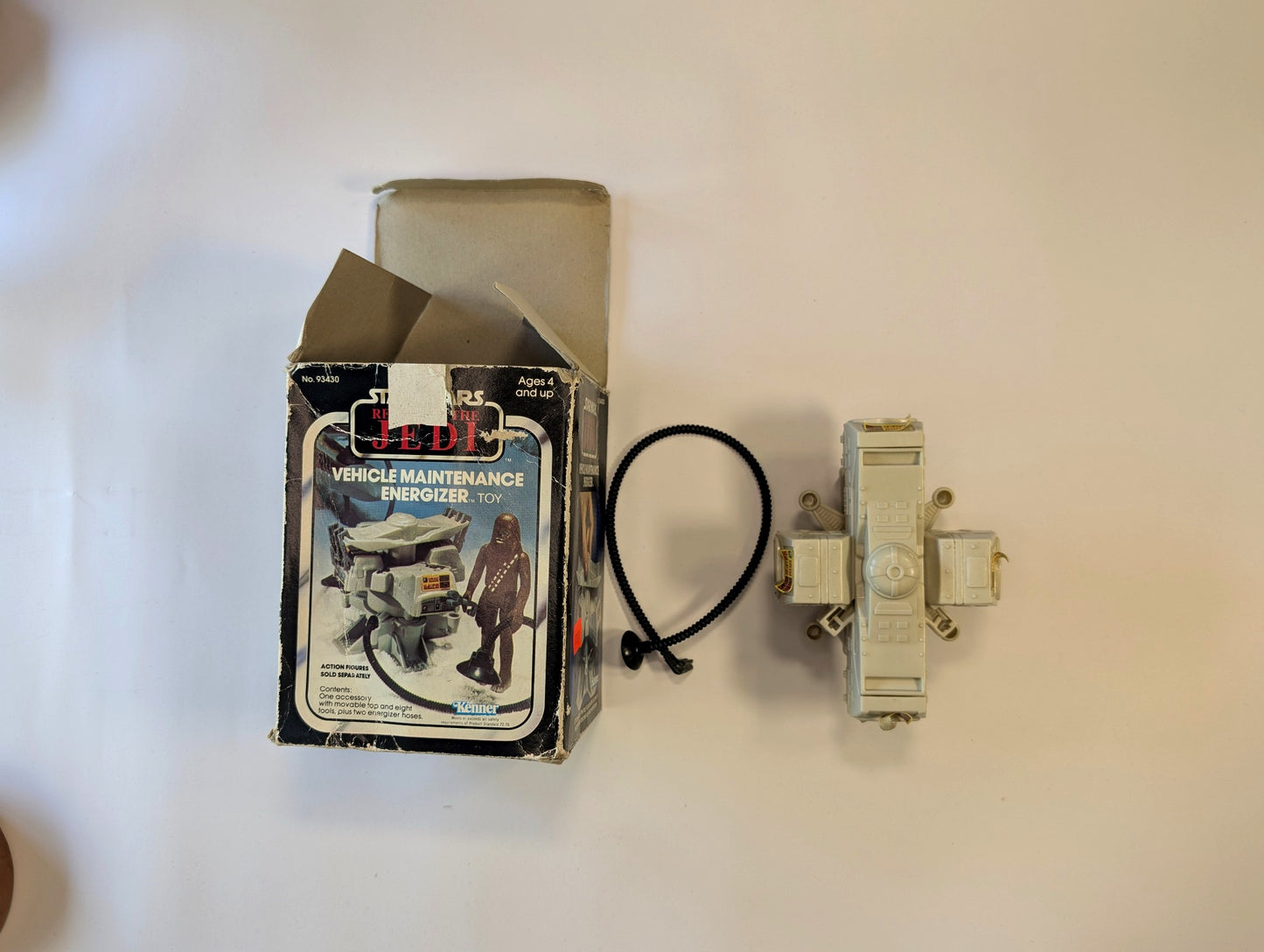 Star Wars ROTJ Vehicle Maintenance Energizer – Kenner Vintage 1980s Playset with Box & Instructions - Incomplete