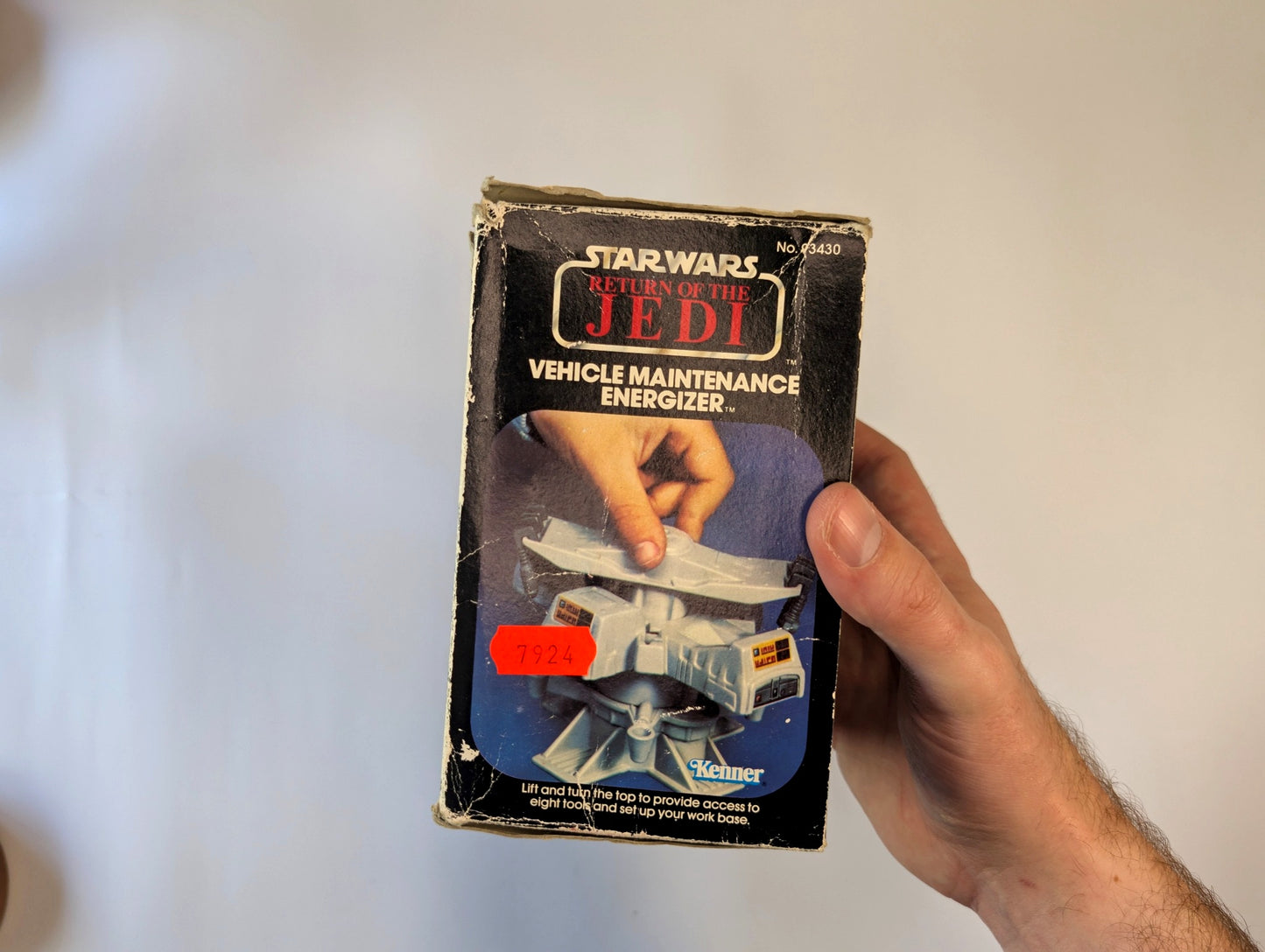 Star Wars ROTJ Vehicle Maintenance Energizer – Kenner Vintage 1980s Playset with Box & Instructions - Incomplete