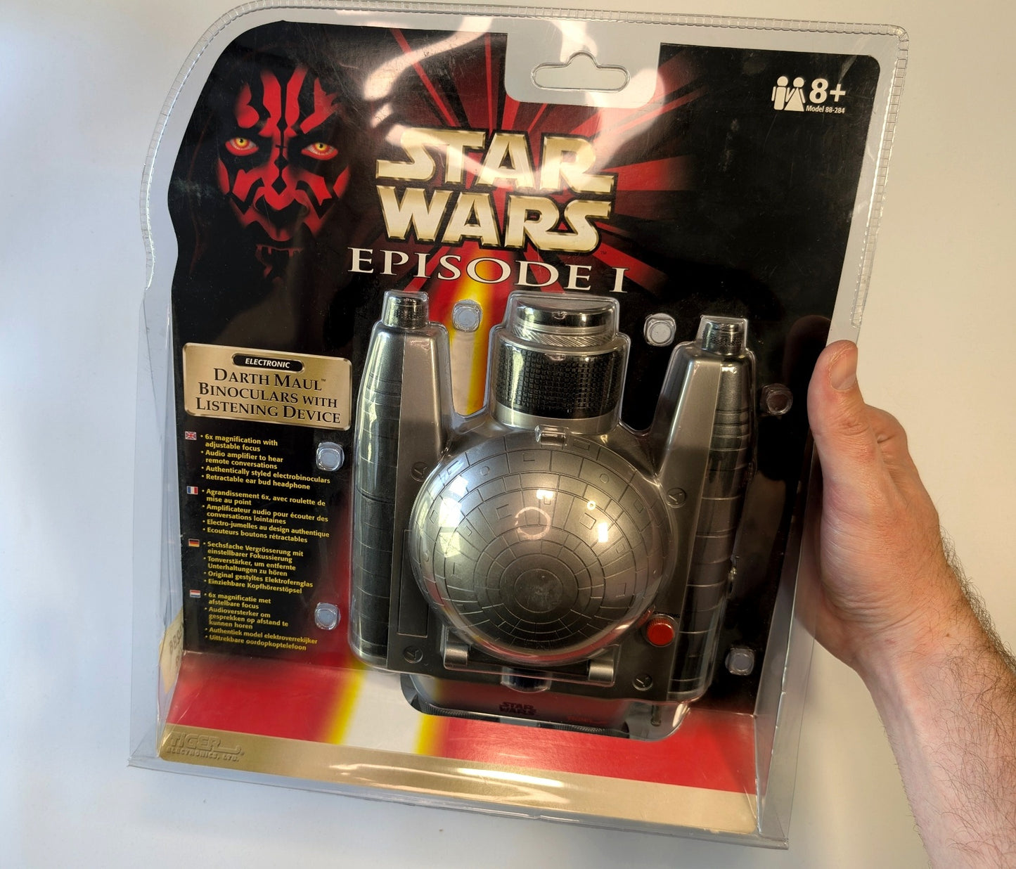 Star Wars Episode I Darth Maul Electronic Binoculars with Listening Device – Tiger Electronics