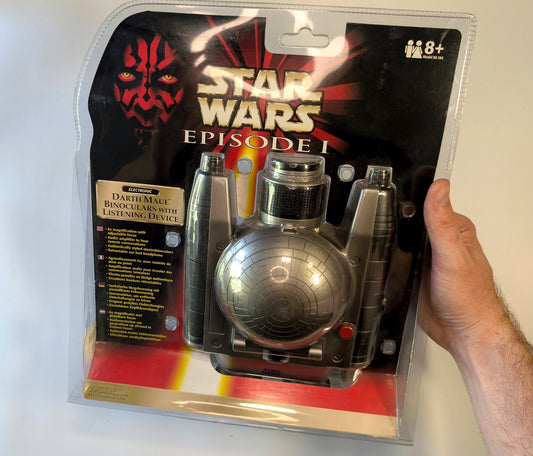 Star Wars Episode I Darth Maul Electronic Binoculars with Listening Device – Tiger Electronics