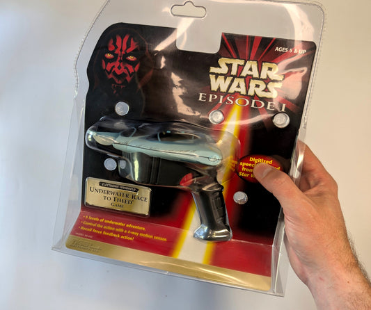 Star Wars Episode I Underwater Race to Theed Electronic Handheld Game – Tiger Electronics