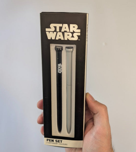 Star Wars Pen Set – Black & Silver Pens Gift Set | Official Lucasfilm Collectible Stationery