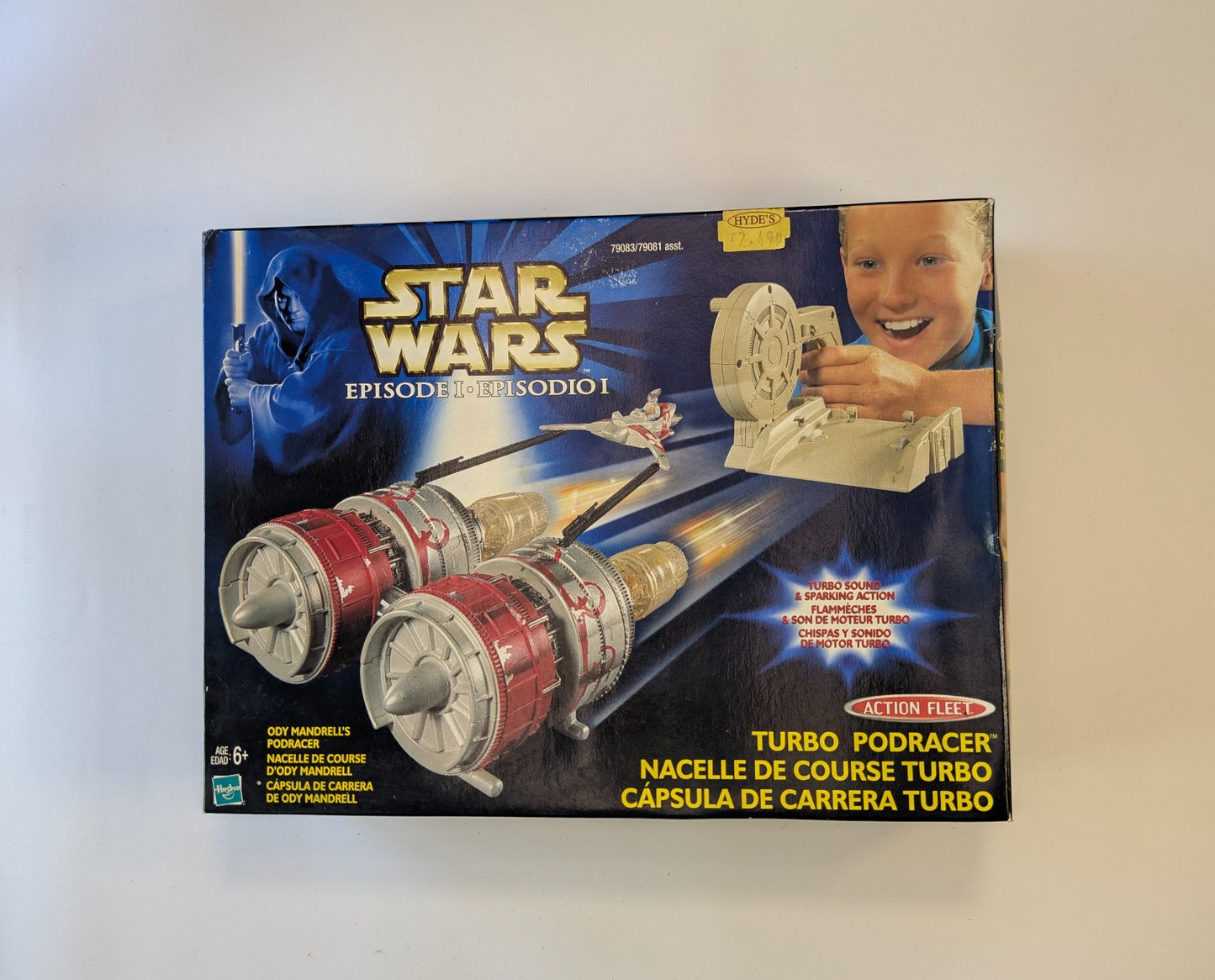 Star Wars Episode I Action Fleet Turbo Podracer Electronic Vehicle Playset (Hasbro 1999)