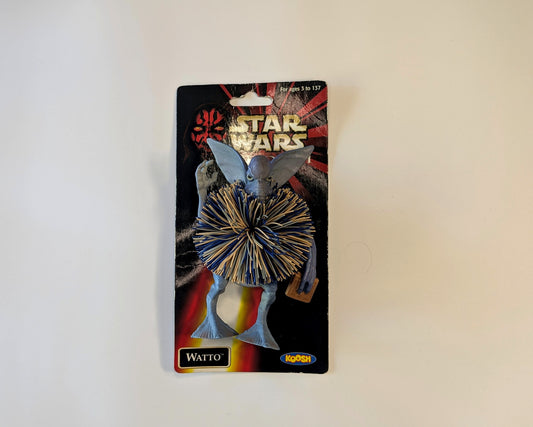 Star Wars Episode I Watto Bend-Ems Hasbro 1999 Carded Koosh Figure